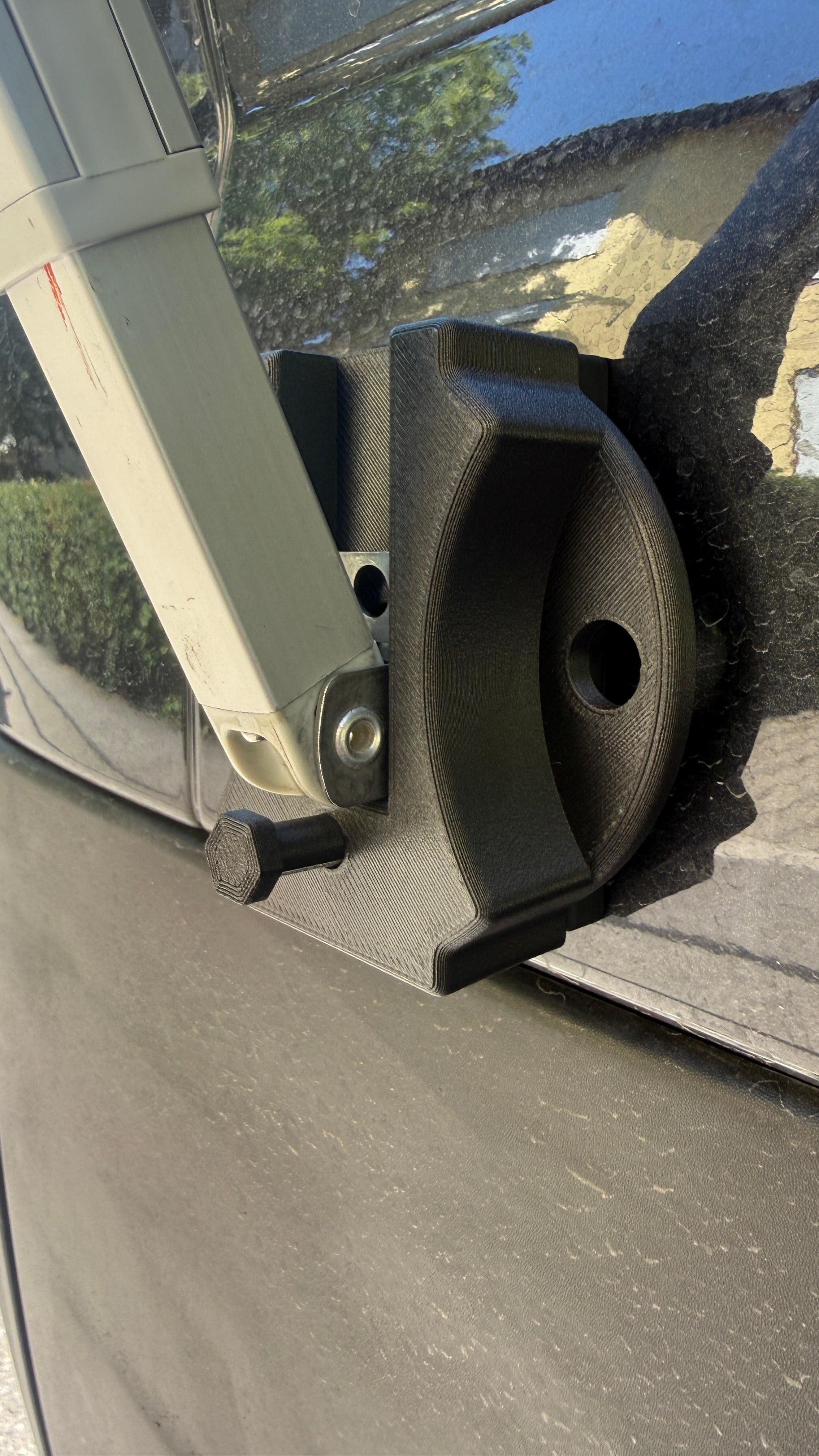 Magnetischer Markisenhalter passend für Thule Omnistor | Vanlife Zubehör Kastenwagen | Markisenfuß Halterung Magnet | Made in Bayern