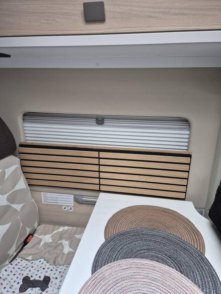 Plissee- und Fensterschutz Halterung Set | Campervan Kastenwagen | Pössl, Dethleffs, Knaus, Sunlight, Adria | Ducato, Boxer, Jumper, Movano