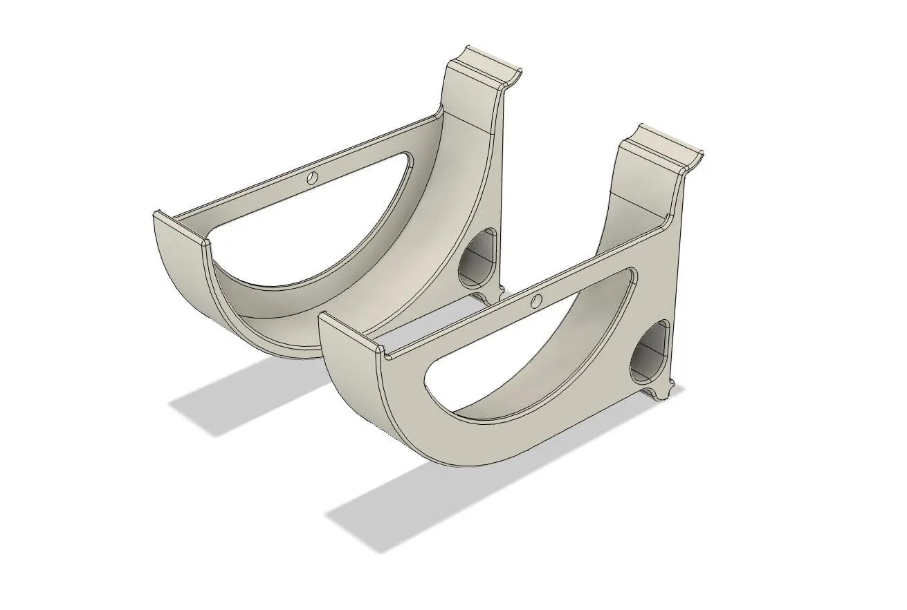 Papierrollenhalter zum Einhängen in die Häfele | Aluminiumleiste | Zewa Küchenrolle |