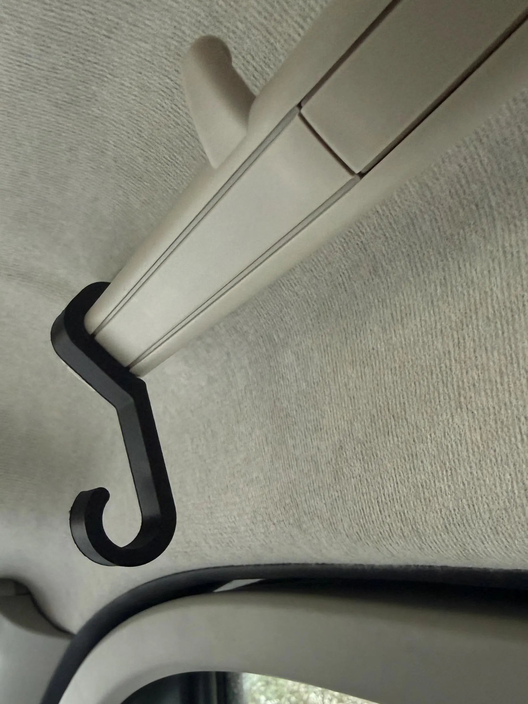 Praktischer Haken für den Haltegriff im Fahrerhaus | Stabiler Jackenhaken für Campervan / Kastenwagen / Zubehör /Fiat / Citroen /Peugeot