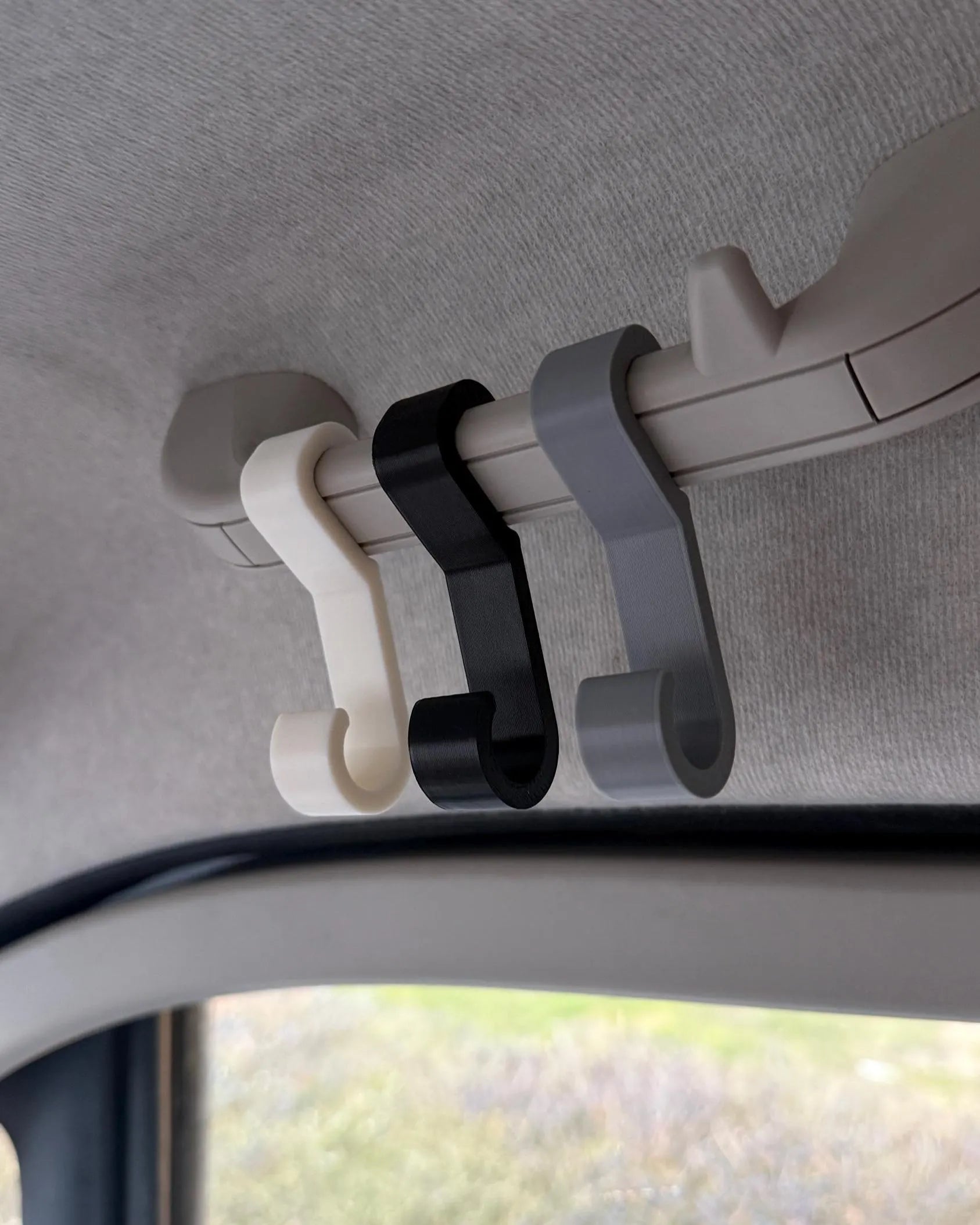 Praktischer Haken für den Haltegriff im Fahrerhaus | Stabiler Jackenhaken für Campervan / Kastenwagen / Zubehör /Fiat / Citroen /Peugeot