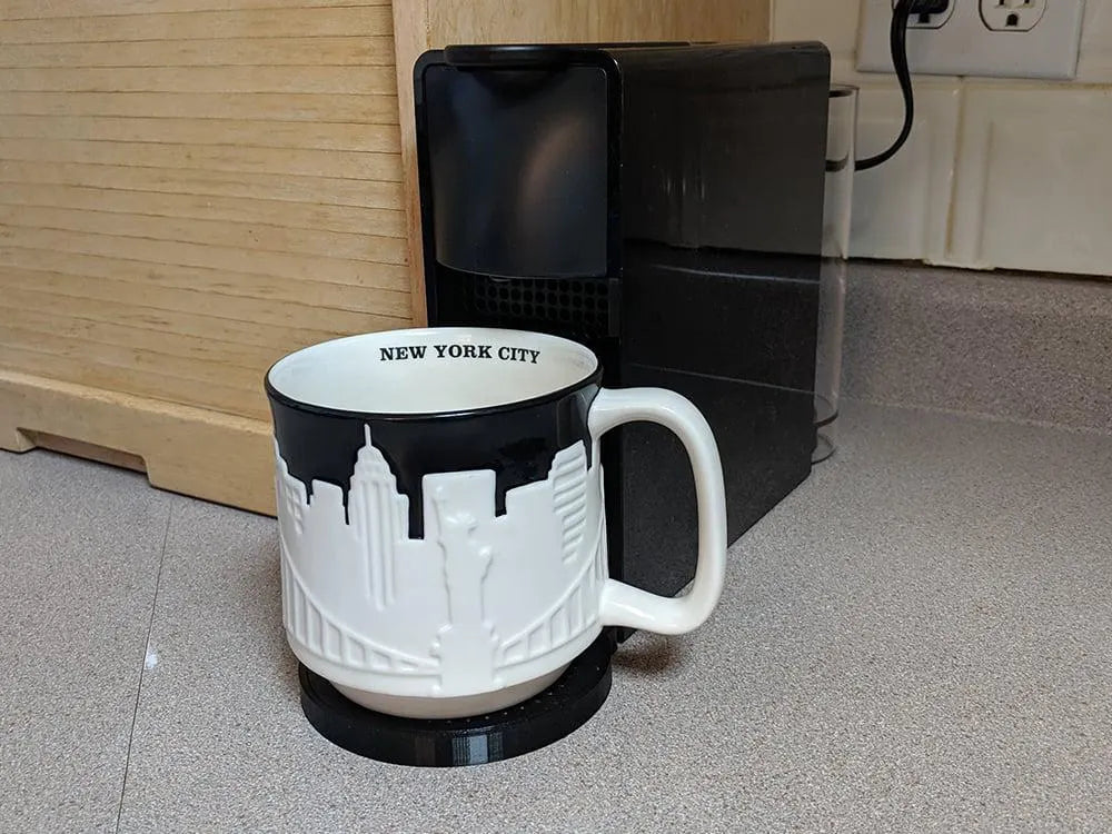 Tassenhalter / Kurz-Standfuß für Nespresso Essenza Mini von Krups – mehr Platz für große Tassen