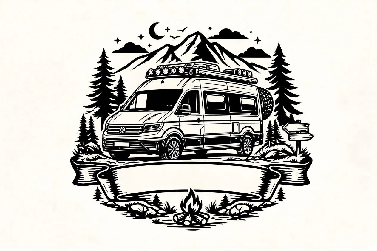 Personalisiertes Frühstücksbrett | Holz Schneidebrett | Camper & Outdoor Geschenk | individuell graviert